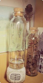 原創(chuàng)手繪玻璃瓶——zakka日雜風(fēng)與yizi風(fēng)格的完美融合